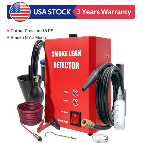 Automotive smoke machine leak - smoke,