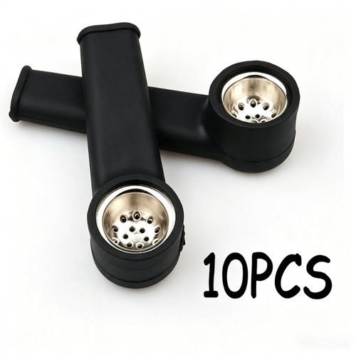 10pcs portable silicone - silicone, pipe