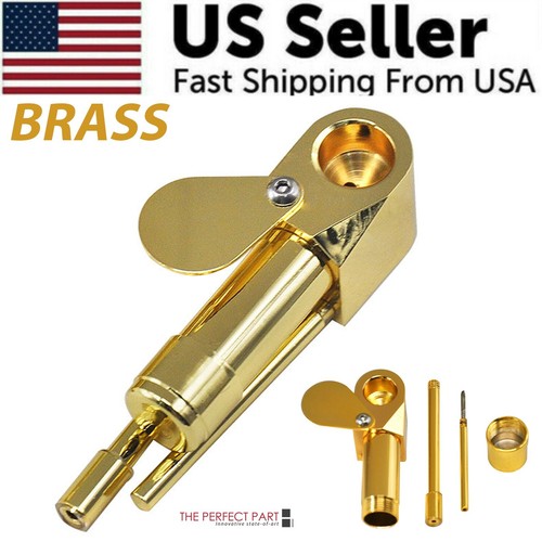 Brass tobacco smoking - tobacco, pipe